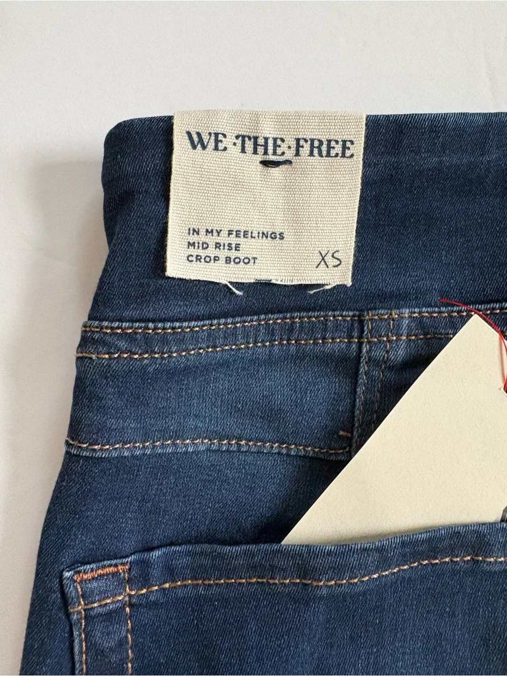 Free People Dark Blue Flared Jeans